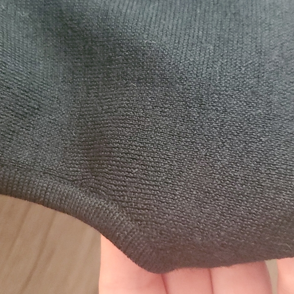 Vintage Gene Shelly Black beaded wool sweater - Picture 5 of 10